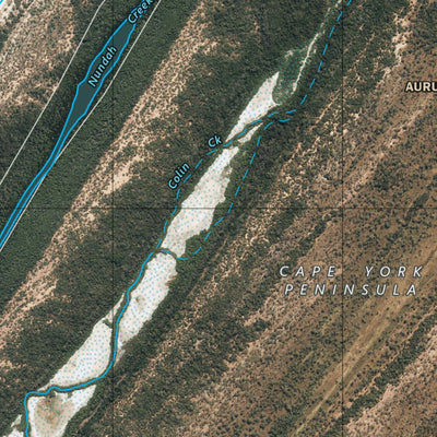 Department of Resources Aurukun (7271-33i) digital map