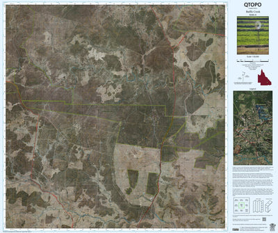 Department of Resources Baffle Creek (8646-4i) digital map