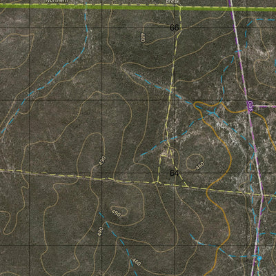 Department of Resources Baffle Creek (8646-4i) digital map
