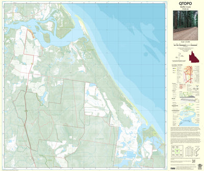 Department of Resources Baffle Creek (9348-44) digital map
