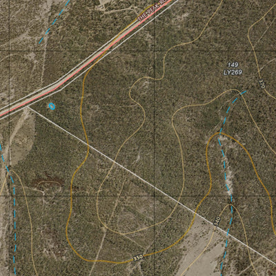 Department of Resources Baking Board (9044-43i) digital map