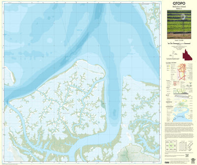 Department of Resources Balaclava Island (9050-11) digital map