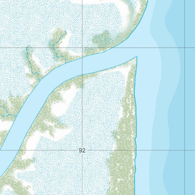 Department of Resources Balaclava Island (9050-11) digital map