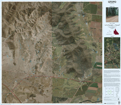 Department of Resources Ban Ban Springs (9246-131i) digital map