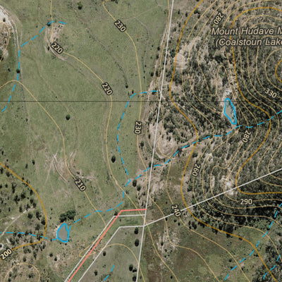 Department of Resources Ban Ban Springs (9246-131i) digital map
