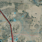 Department of Resources Ban Ban Springs (9246-13i) digital map