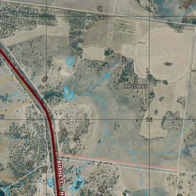 Department of Resources Ban Ban Springs (9246-13i) digital map