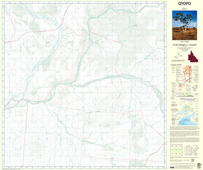Department of Resources Barcaldine (7950-3) digital map