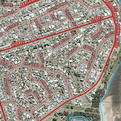 Department of Resources BARGARA (9348-212i) digital map