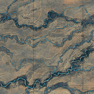 Department of Resources Barkly Downs (6557-21i) digital map
