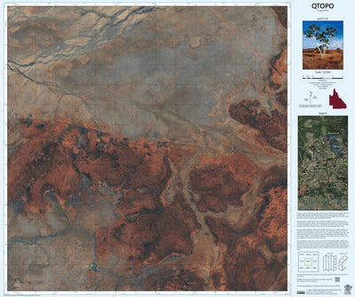 Department of Resources Barkly Downs (6557-23i) digital map