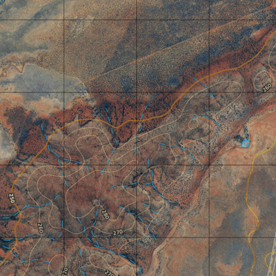 Department of Resources Barkly Downs (6557-2i) digital map