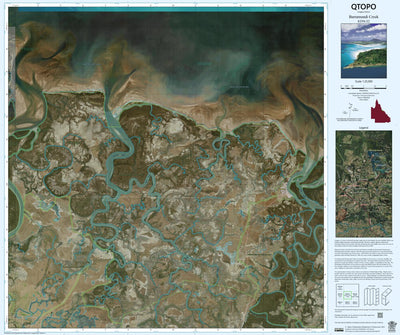 Department of Resources Barramundi Creek (8359-32i) digital map