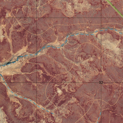 Department of Resources Barrington Peak (6650-14i) digital map