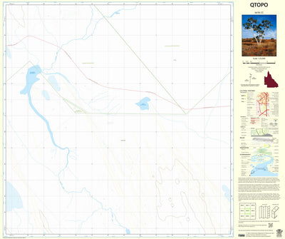 Department of Resources Barrington Peak (6650-32) digital map
