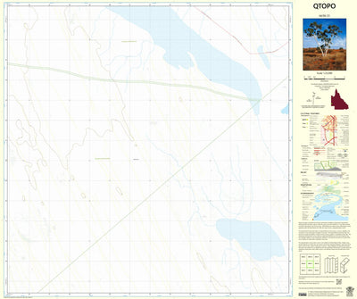 Department of Resources Barrington Peak (6650-33) digital map