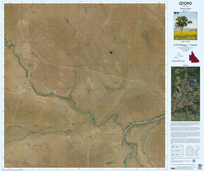 Department of Resources Barwon Park (8651-11i) digital map
