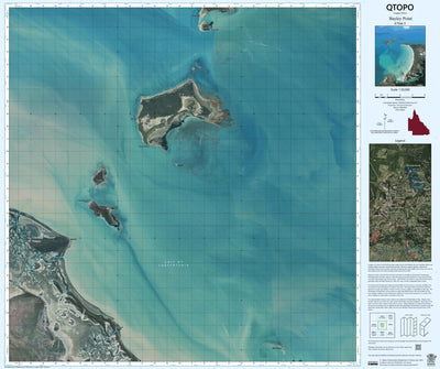 Department of Resources Bayley Point (6764-3i) digital map