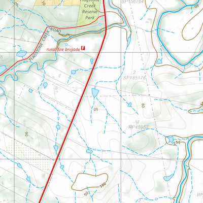 Department of Resources Beaudesert (9542-33) digital map