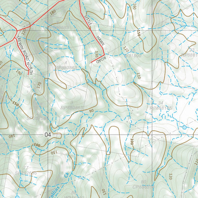 Department of Resources Beaudesert (9542-33) digital map