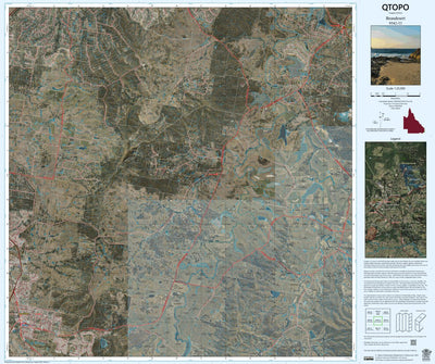Department of Resources Beaudesert (9542-33i) digital map