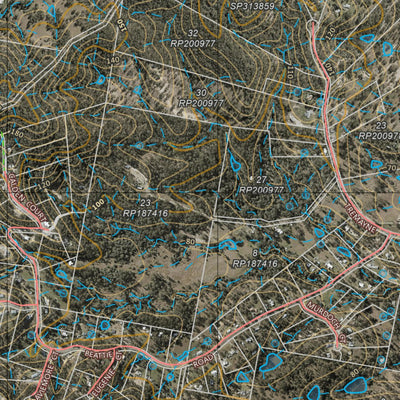 Department of Resources Beaudesert (9542-33i) digital map