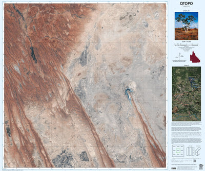 Department of Resources Bedourie (6749-23i) digital map