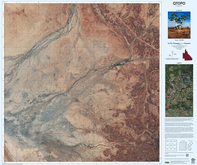 Department of Resources Bedourie (6749-42i) digital map