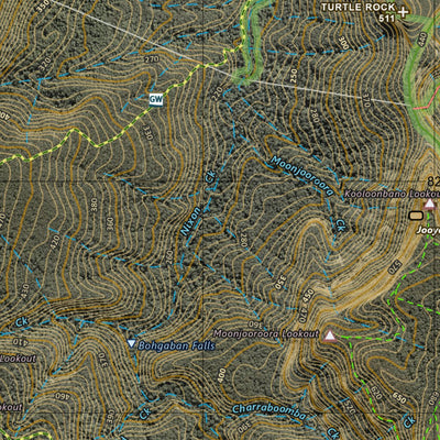 Beechmont (9541-42i) Map by Department of Resources | Avenza Maps