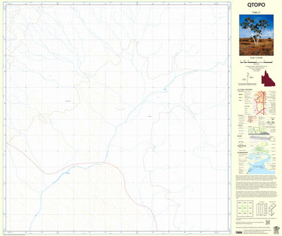 Department of Resources Betoota (7046-21) digital map