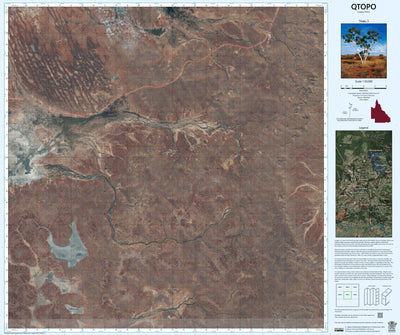 Department of Resources Betoota (7046-3i) digital map