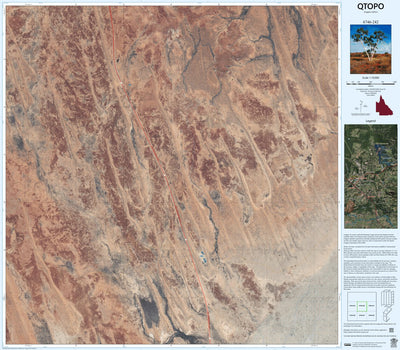 Department of Resources Birdsville (6746-242i) digital map
