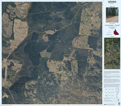 Department of Resources Blackbutt (9344-333i) digital map