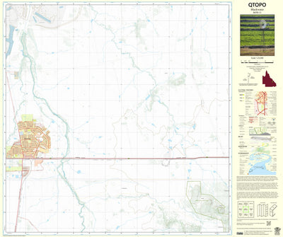 Department of Resources Blackwater (8650-11) digital map