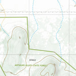 Department of Resources Blackwater (8650-11) digital map