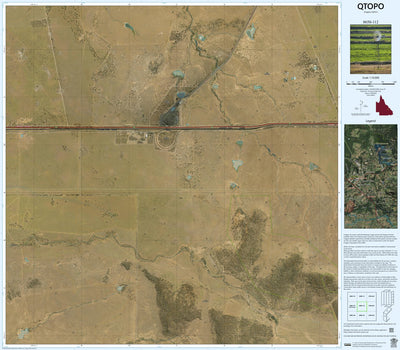 Department of Resources Blackwater (8650-112i) digital map