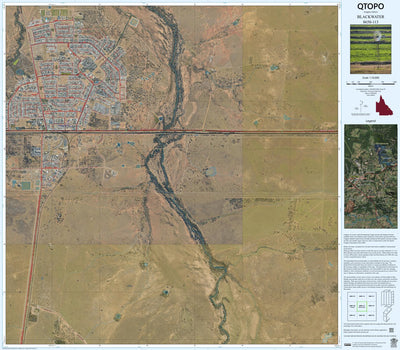 Department of Resources BLACKWATER (8650-113i) digital map
