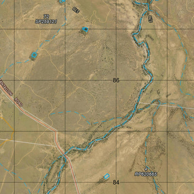 Department of Resources Blackwater (8650-1i) digital map