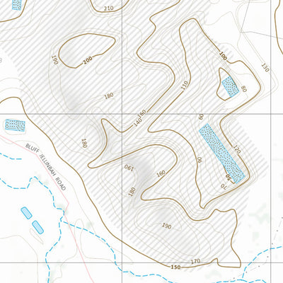 Department of Resources Blackwater Creek (8651-22) digital map