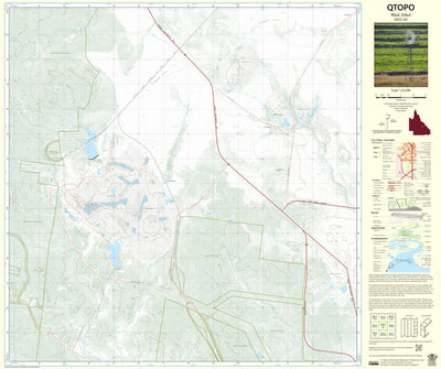 Department of Resources Blair Athol (8452-43) digital map