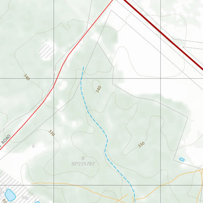 Department of Resources Blair Athol (8452-43) digital map