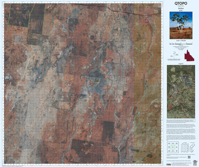 Department of Resources Bollon (8341i) digital map