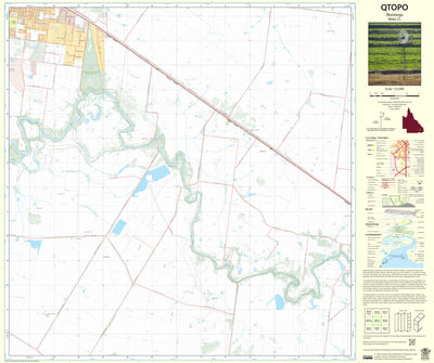 Department of Resources Boonarga (9044-31) digital map