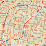 Department of Resources Brisbane (9543-33) digital map