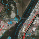 Department of Resources Brisbane (9543-3i) digital map