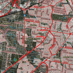 Department of Resources Brisbane (9543-3i) digital map