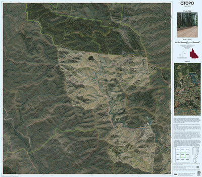Department of Resources Brooweena (9346-144i) digital map