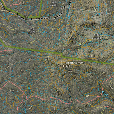 Department of Resources Brooweena (9346-1i) digital map