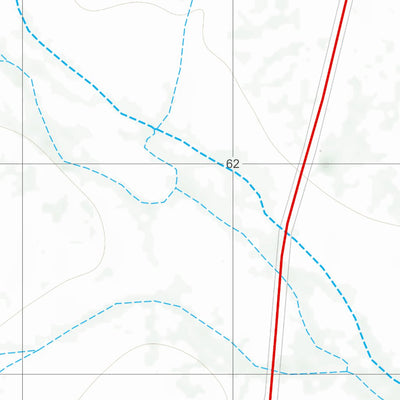 Department of Resources Buckingham Downs (6853-32) digital map