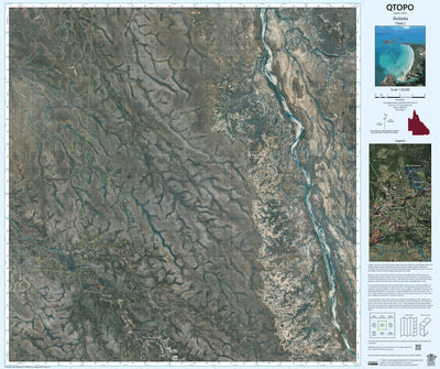 Department of Resources Bulimba (7564-2i) digital map